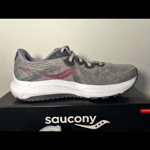 Saucony Omni 20 Running Shoes Sneakers Alloy/Quartz Womans Size 10 - Picture 3 of 15